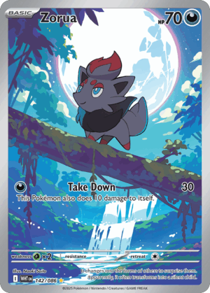 Zorua - White Flare - 142/086