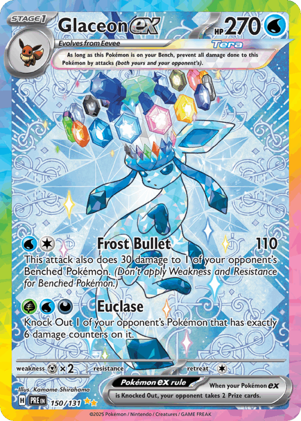 Glaceon ex - Prismatic Evolutions - 150/131