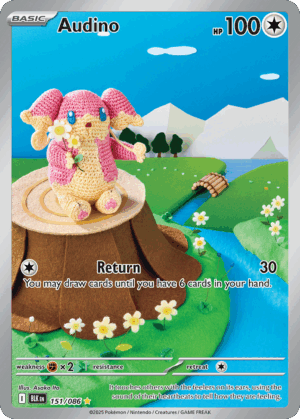 Audino - Black Bolt - 151/86