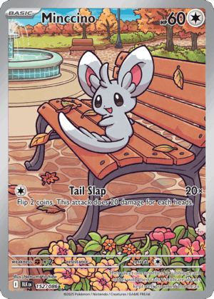 Minccino - Black Bolt - 152/86