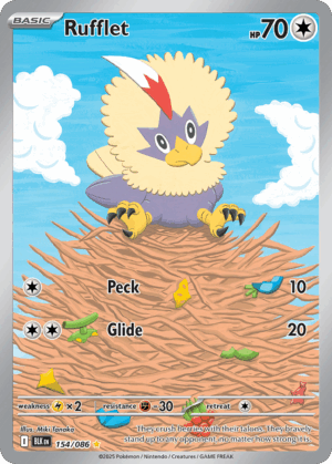 Rufflet - Black Bolt - 154/086
