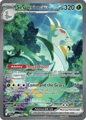 Serperior ex - Black Bolt - 164/086