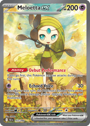 Meloetta ex - Black Bolt - 167/86