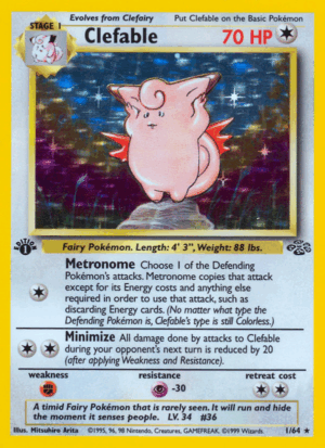 Clefable - Jungle - 1/64 (Unlimited)