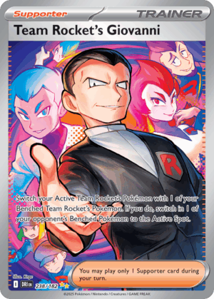 Team Rocket's Giovanni - Destined Rivals - 238/182