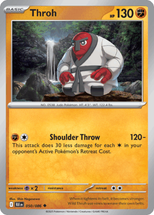 Throh - Black Bolt - 050/086 (Poké Ball Reverse Holo)