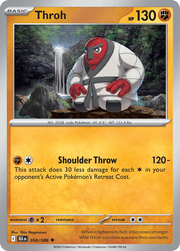 Throh - Black Bolt - 050/086 (Poké Ball Reverse Holo)