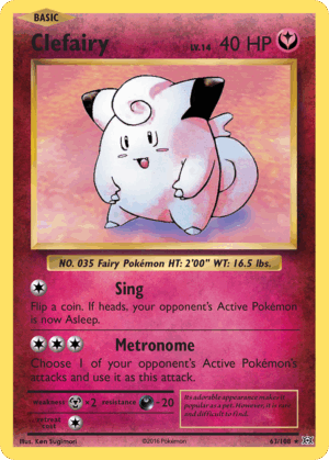 Clefairy - Expansion Pack 20th Anniversary - 061/087 - CP6 (Japanese)