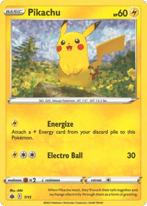 Pikachu - McDonald's Collection 2022 - 7/15