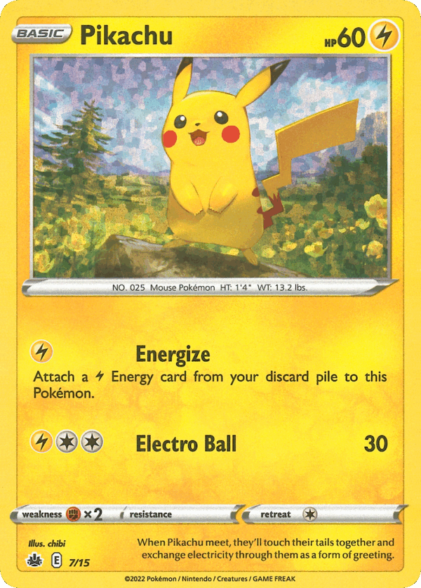 Pikachu - McDonald's Collection 2022 - 7/15