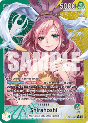 Shirahoshi- A Fist of Divine Speed - OP11-022