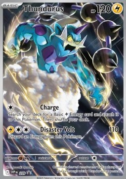 Thundurus - Scarlet & Violet Black Star Promos - SVP 209 (Unsealed)