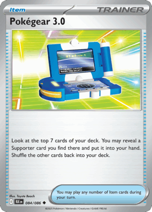 Pokégear 3.0 - Black Bolt - 084/086 (Poke Ball Reverse Holo)
