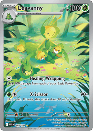 Leavanny - White Flare - 89/86