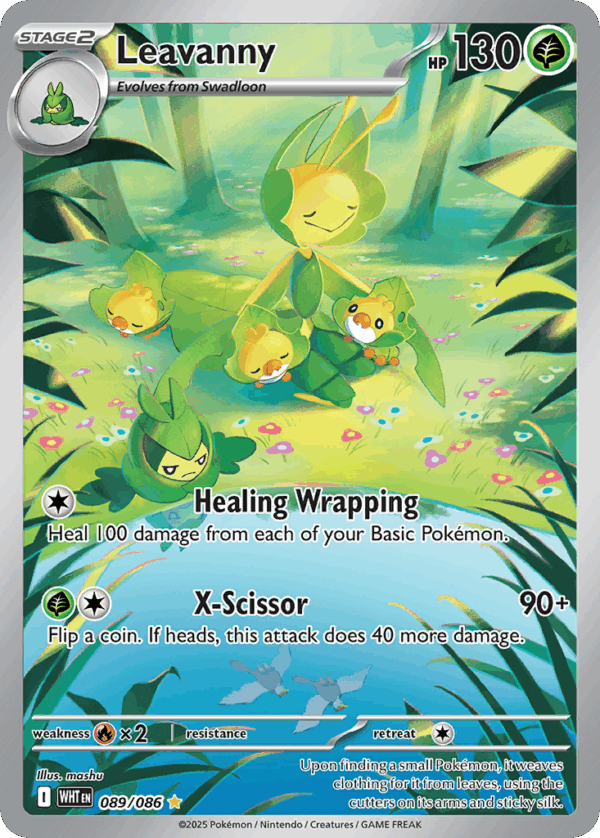 Leavanny - White Flare - 89/86