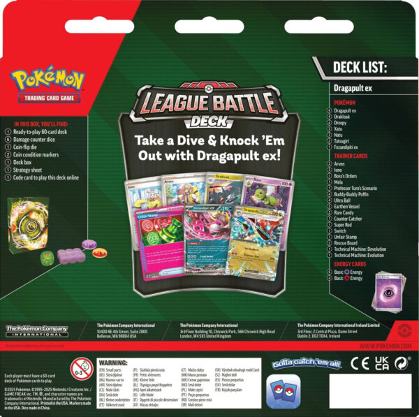 Pokémon TCG Dragapult ex League Battle Deck - Image 2