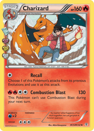Charizard - Generations - RC5/RC32 (Creased)