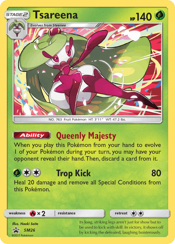 Tsareena - SM Black Star Promos - SM26/248