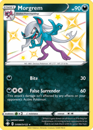 Morgrem - Shining Fates Shiny Vault - SV084/122