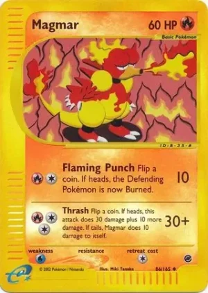 Magmar - Expedition Base Set - 86/165 - Reverse Holo (MP)