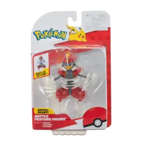 The Pokemon Battle Feature Figure of Bisharp in its official packaging, showing its battle-ready pose.