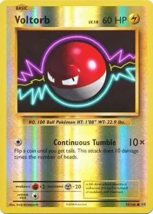 Voltorb - Evolutions - 39/108 (Reverse Holo)