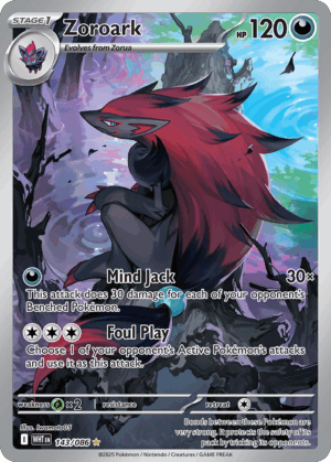 Zoroark - White Flare - 143/086