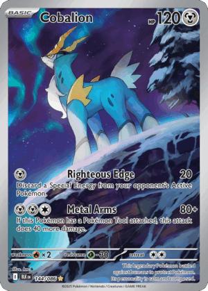 Cobalion - Black Bolt - 144/086