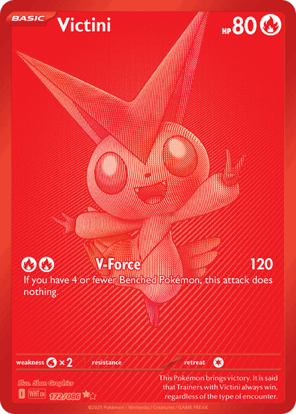 Victini - White Flare - 172/86
