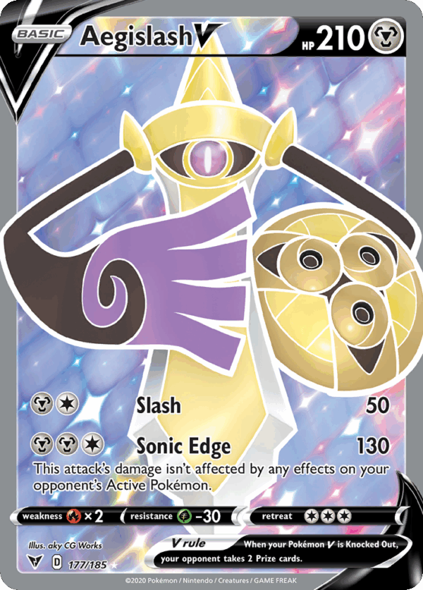 Aegislash V - Vivid Voltage - 177/185