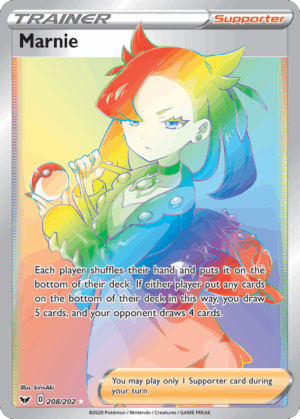 Marnie - Sword & Shield - 208/202