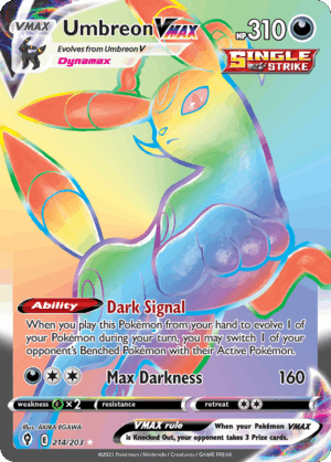 Umbreon VMAX - Evolving Skies - 214/203