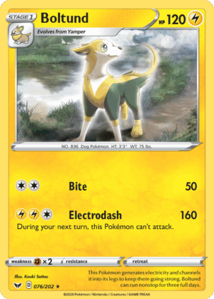 Boltund - Sword & Shield - 076/202 (Holo Promo)