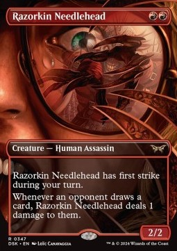 Magic The Gathering Duskmourn: House of Horror: Extras - Razorkin Needlehead - R 0347