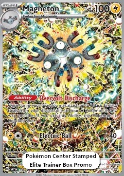 Magneton - Scarlet & Violet Black Star Promos - SVP 159 (Pokemon Center Unsealed)