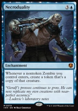 Magic The Gathering Innistrad Remastered - Necroduality - M 0079 (Foil)
