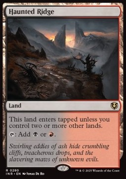Magic The Gathering Innistrad Remastered - Haunted Ridge - R 0280 (Foil)