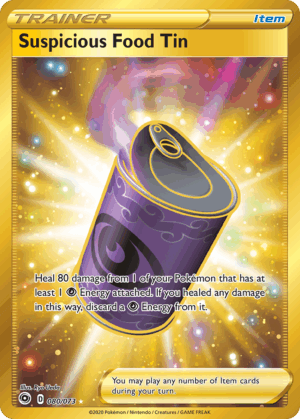 Suspicious Food Tin - Champion's Path - 080/073