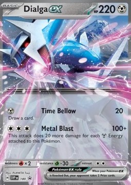 Dialga ex  - Scarlet & Violet Black Star Promos - SVP 180 (Unsealed)