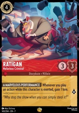 Ratigan - Nefarious Criminal - 143/204 - Archazia's Island