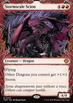 Magic The Gathering Tarkir: Dragonstorm - Stormscale Scion - M0303