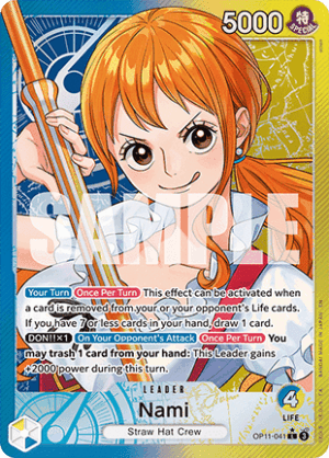 Nami - A Fist of Divine Speed - OP11-041