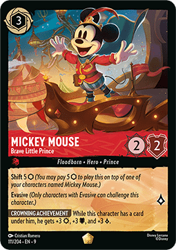 Mickey Mouse - Brave Little Prince - 111/204 - Fabled