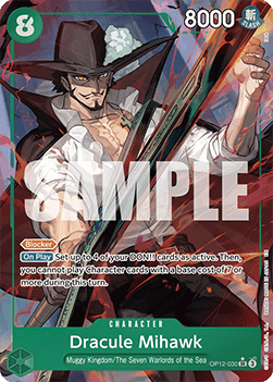 Dracule Mihawk - Legacy of the Master - OP12-030