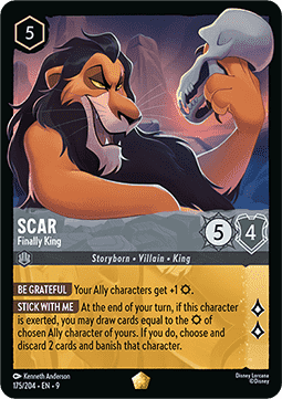 Scar - Finally King - 175/204 - Fabled