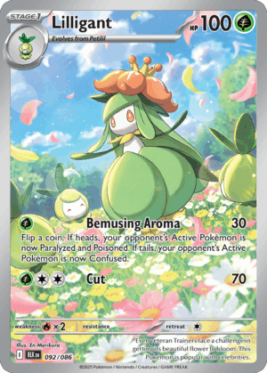 Lilligant - Black Bolt - 092/086
