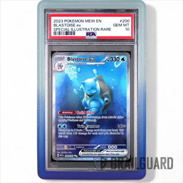 Grailguard Graded Card PSA Slab Bumper - BlendIT Range (Ocean)