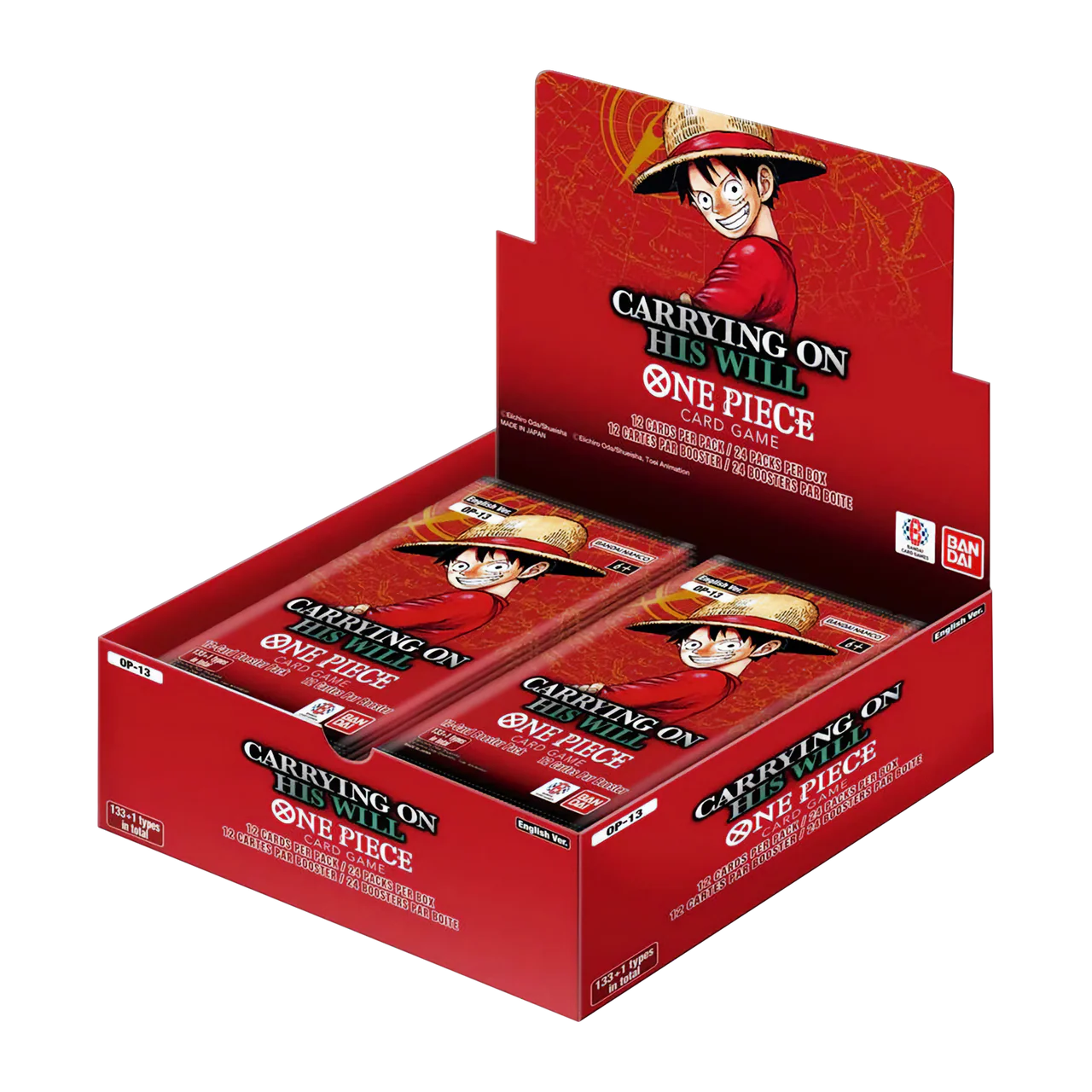 One Piece Card Game - Carrying On His Will - OP-13 Booster Box