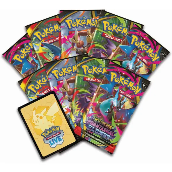 Pokémon TCG Mega Evolution Phantasmal Flames Elite Trainer Box - Image 5