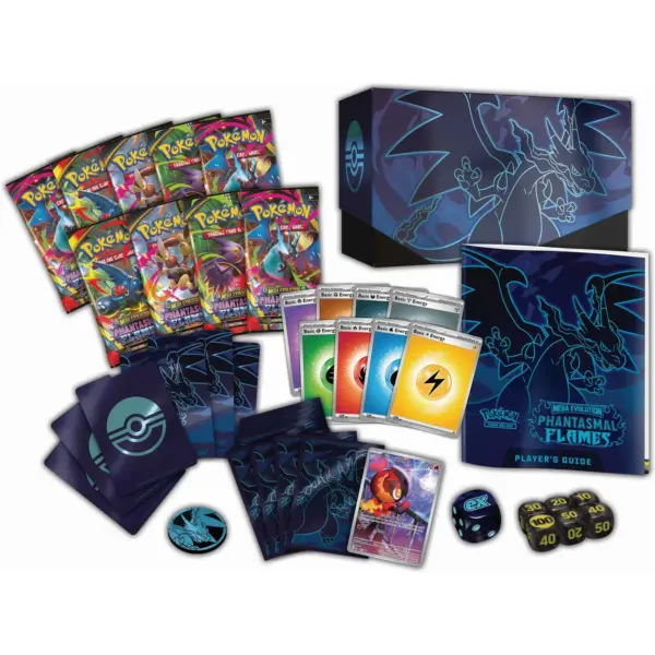 Pokémon TCG Mega Evolution Phantasmal Flames Elite Trainer Box - Image 2